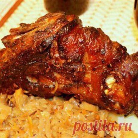 Свиная рулька по‑чешски - BestCook