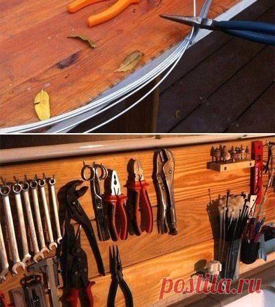 Хранение садового инвентаря и строительных инструментов | Журнал 