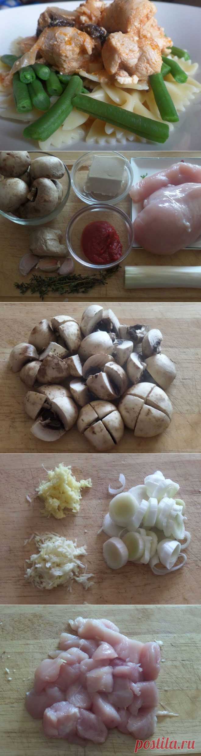 Рецепт на выходные: Куриная грудка с шампиньонами в пряном томатном соусе с брынзой (woman.magazines.izuminki) : Рассылка : Subscribe.Ru