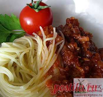 Болонский мясной соус (рецепт и фото)