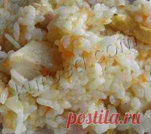 РЕЦЕПТЫ | Плов с вареной курицей