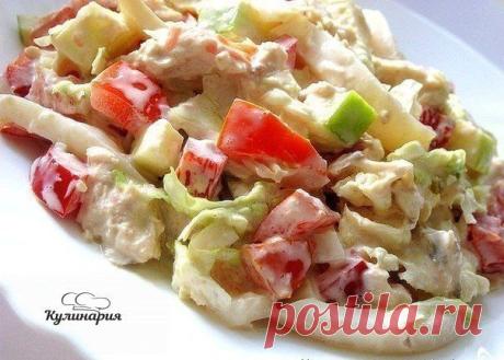 🍴 САЛАТ С ПЕКИНСКОЙ КАПУСТОЙ, КУРИЦЕЙ / Изысканные кулинарные рецепты