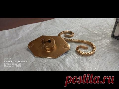 МИНИ КОНДУКТОР ДЛЯ ПРОФИЛЬНОЙ ТРУБЫ,РЕЗУЛЬТАТ,ХОЛОДНАЯ КОВКА,МАЛЕНЬКИЕ ЗАВИТКИ! СВОИМИ РУКАМИ!