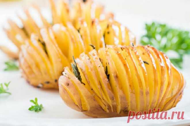 Вкусные и ароматные гармошки 