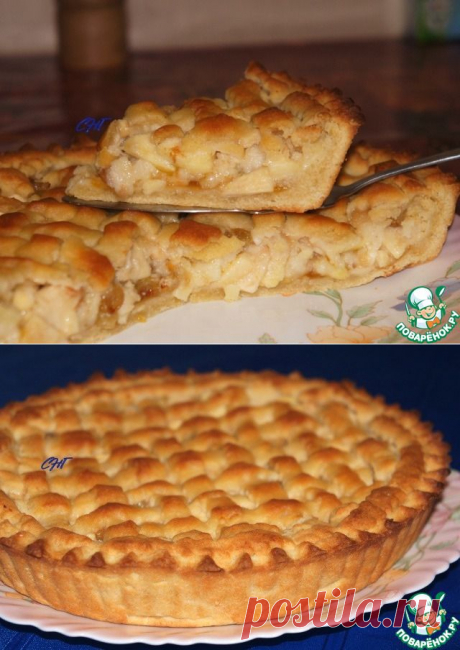 Итальянский торт &quot;Хлеб и яблоки&quot;