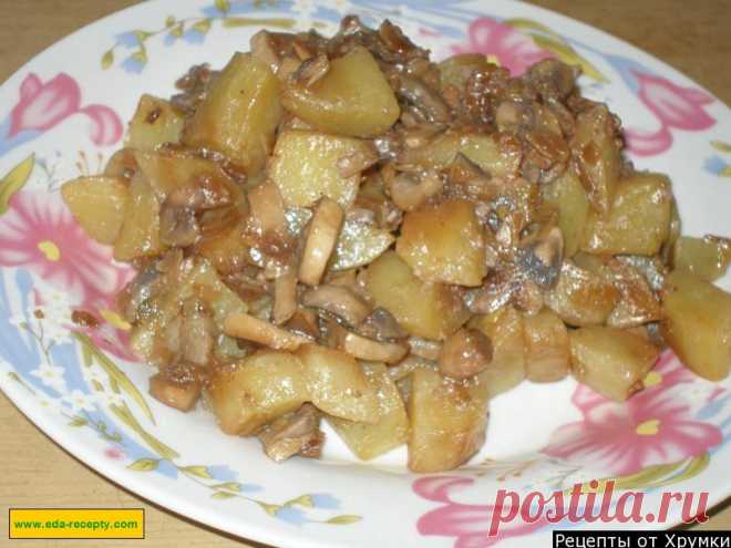 ЖАРКОЕ С МЯСОМ И ГРИБАМИ в мультиварке