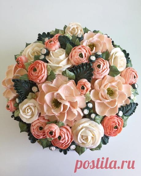 Leslie Vigil в Instagram: «Peaches + cream 🍑🍨🌿 buttercream bouquet» 3,902 отметок «Нравится», 61 комментариев — Leslie Vigil (@_leslie_vigil_) в Instagram: «Peaches + cream 🍑🍨🌿 buttercream bouquet»