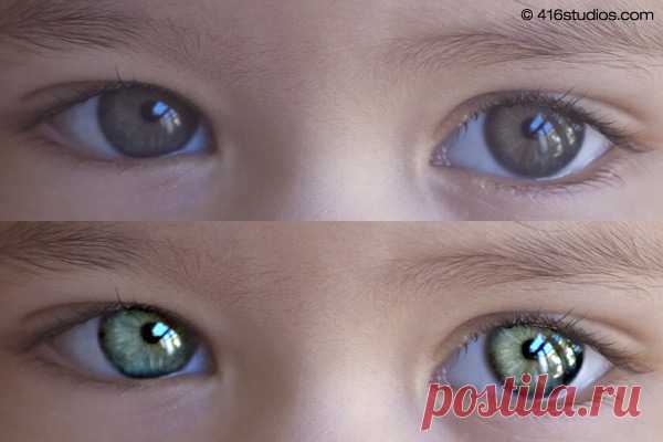 Eye Sharpening - Photoshop Tutorial - 416 Studios