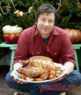 Рецепты к Новогоднему столу. Индейка в духовке | Рецепты Джейми Оливера