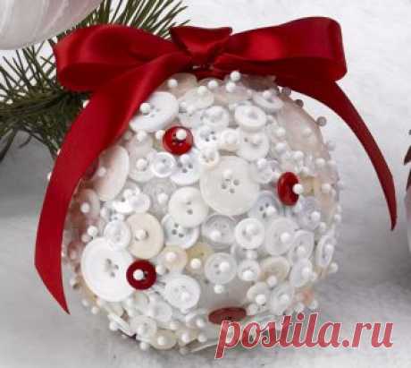 Новогодние игрушки: 5 идей за 5 минут! Видео Мастер-класс