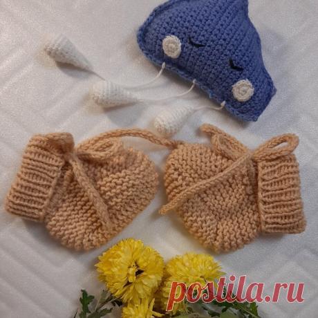 Одни из любимых пинеток, бесшовные - как связать легко и быстро | Рекомендательная система Пульс Mail.ru