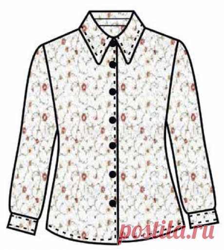 Выкройки блузок - Бесплатные выкройки для шитья одежды. Porrivan