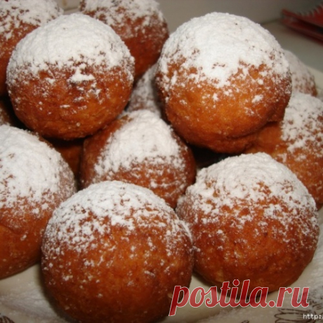 Простые рецепты. Московские  и банановые пончики. Очень вкусно!