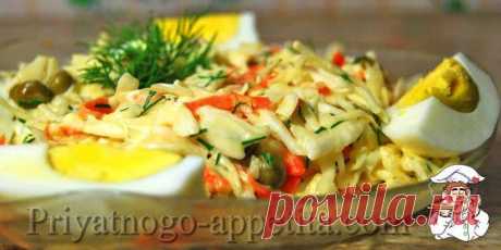 Салат из свежей капусты и моркови