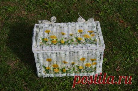 Bedýnka s víkem od Jana Čížková - Bytové doplňky z papíru - Česká tvorba