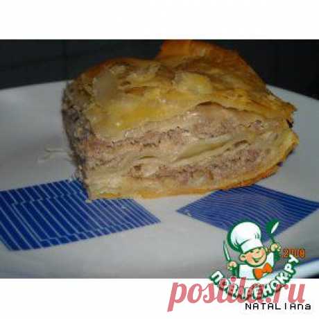 Эльзасский мясной пирог - кулинарный рецепт