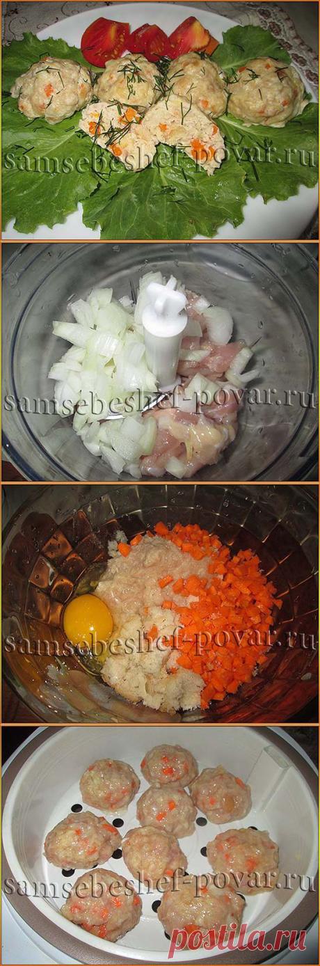 Куриные котлеты на пару в мультиварке - фото-рецепт | Samsebeshef-povar.ru