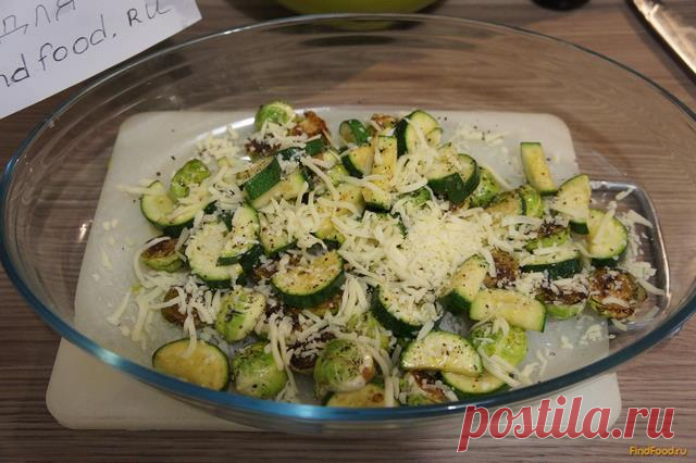 Гарнир из брюсельской капусты и цуккини рецепт с фото