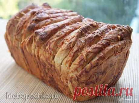 Пшенично-ржаная &quot;Гармошка&quot; на пиве с сыром и горчицей - ХЛЕБОПЕЧКА.РУ - рецепты, отзывы, инструкции