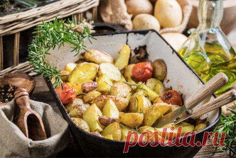 Лучший картофель в духовке, который вы когда-либо пробовали