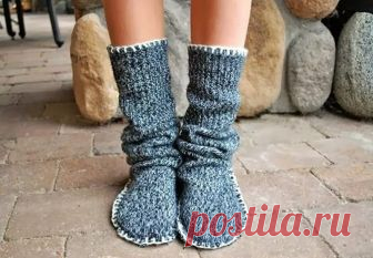Сапожки из старого свитера — Сделай сам, идеи для творчества - DIY Ideas