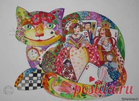 Чеширский кот - Оксана Заика - Картины - Графика, Картины, Фото - И КоТ