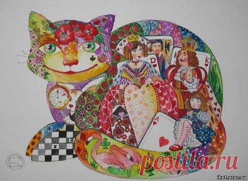 Чеширский кот - Оксана Заика - Картины - Графика, Картины, Фото - И КоТ