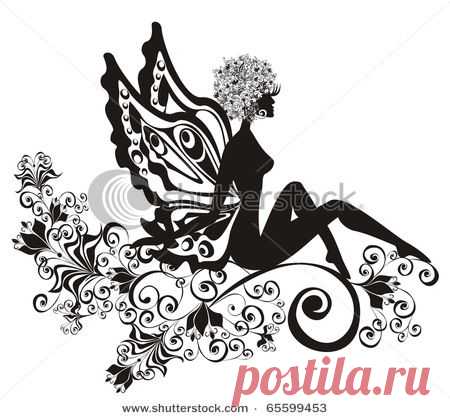 Трафареты,узоры,векторные иллюстрации для росписи и как идеи для декора.Часть 5 -"девушки"