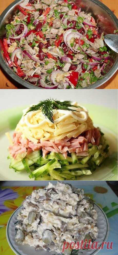 Подборка 10 самых вкусных салатов! Забираем, что бы не потерять!.