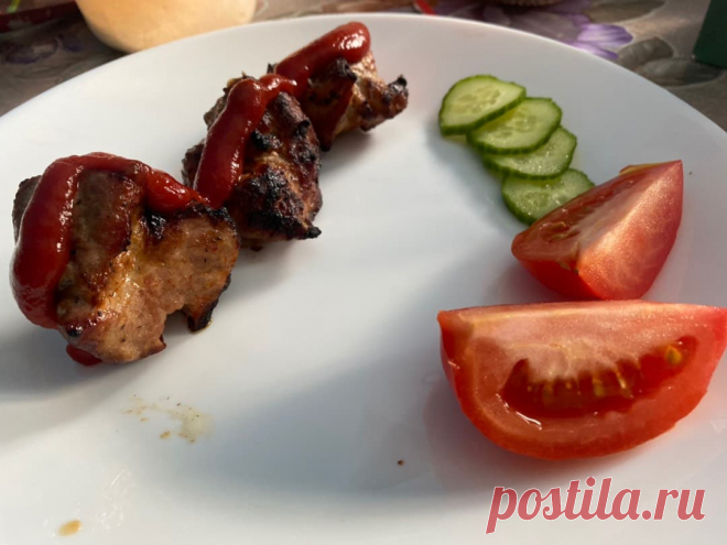 Шашлык из свиной шейки - рецепт автора Анастасия Сорокина