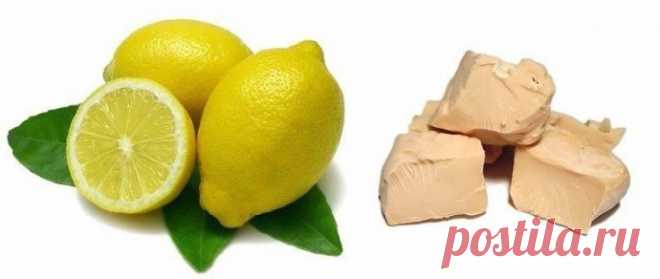 Дрожжи с лимоном от угрей