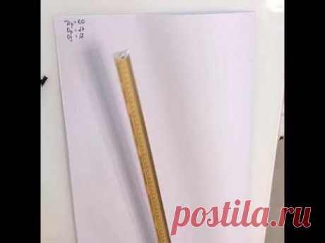 Простое построение выкройки рукава для трикотажа