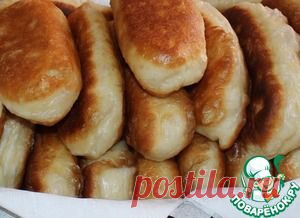 Тесто для жареных пирожков - кулинарный рецепт