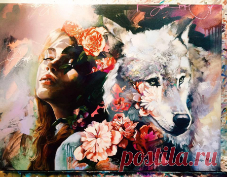 "Димитра в стране чудес" Художница Dimitrа Milan