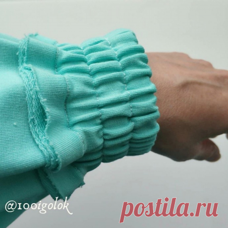 ​Пояс с открытыми срезами