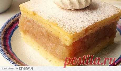 Бисквитный яблочный пирог - myTaste.pl на Stylowi.pl