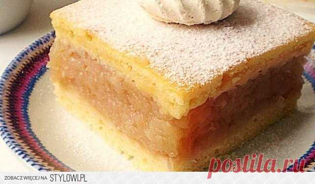 Бисквитный яблочный пирог - myTaste.pl на Stylowi.pl