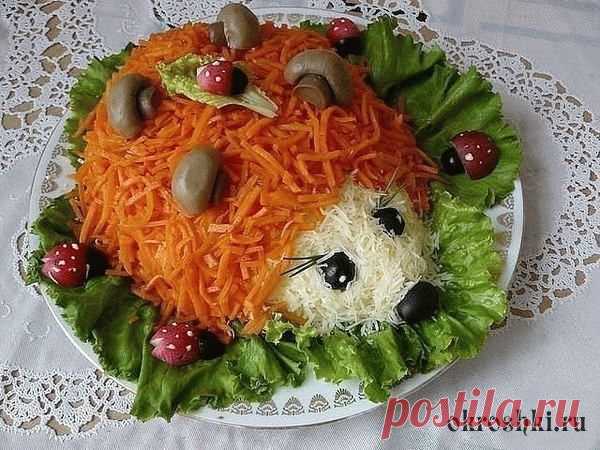 Салат «Ежик»