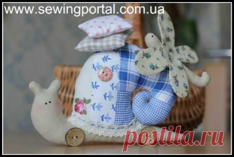 Улитка тильда своими руками | Sewing Portal