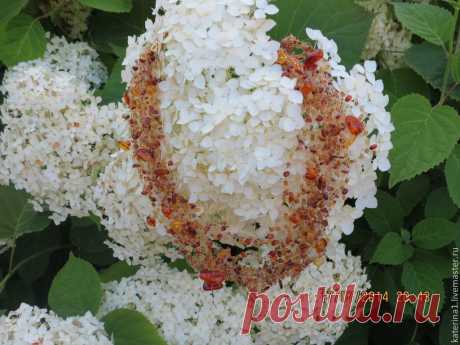 Янтарное колье. Комплект &quot;Осенний вальс&quot;