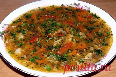 Кавказский грибной суп | Банк кулинарных рецептов