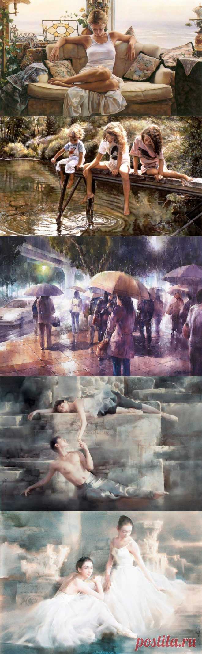 22 шедевра акварельной живописи | Современное искусство