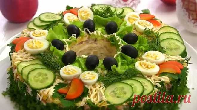 НОВОГОДНИЙ Салат 