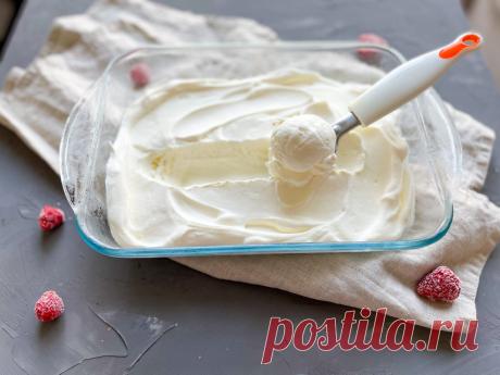 Мое "волшебное" домашнее мороженое всего из двух ингредиентов (не кристаллизуется и не надо перемешивать каждые 2 часа) | Сладкий Персик | Дзен