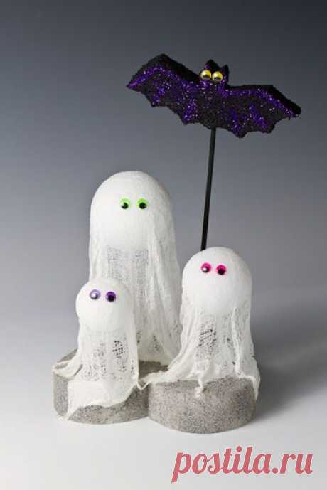 Ghostly Trio Styrofoam Balls : Factory Direct Craft Blog