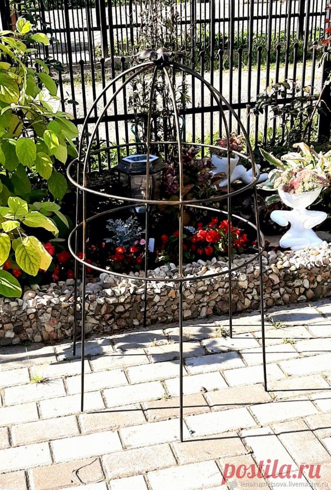 Клетка-опора для кустов 6-гранная – купить на Ярмарке Мастеров – MJIYARU | Клумба, Лобня