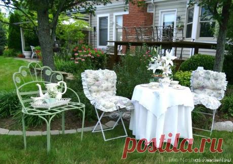 Уютные садовые уголки.