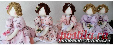 Кудрявая прическа для куклы. Мастер-класс - Handmade-Paradise
