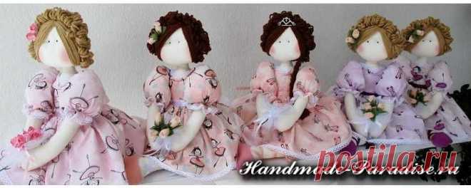 Кудрявая прическа для куклы. Мастер-класс - Handmade-Paradise