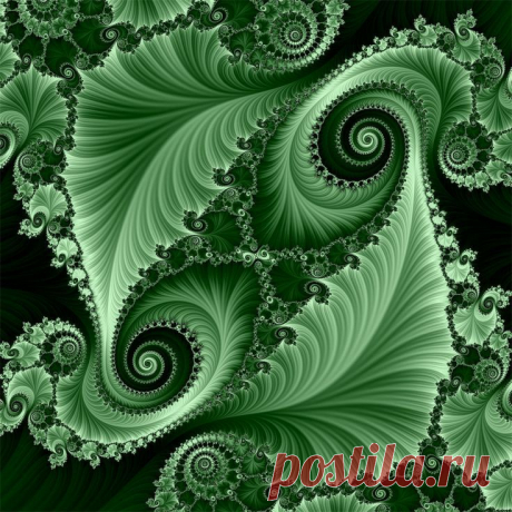 Green Man Fractal | Fractals &amp; Digital Art